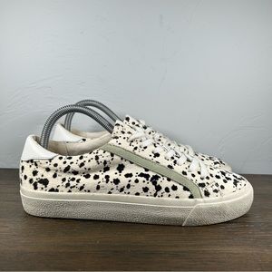 Madewell Women's Sidewalk Low Top Sneaker Spatter size 8